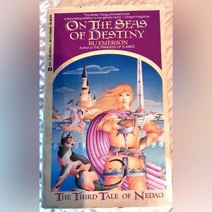 On the seas of destiny book by Ru Emerson, the third tale of the Nedao people